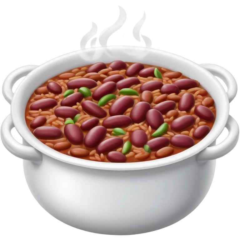 Red beans and rice  emoji