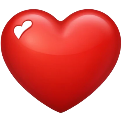 red heart emoji