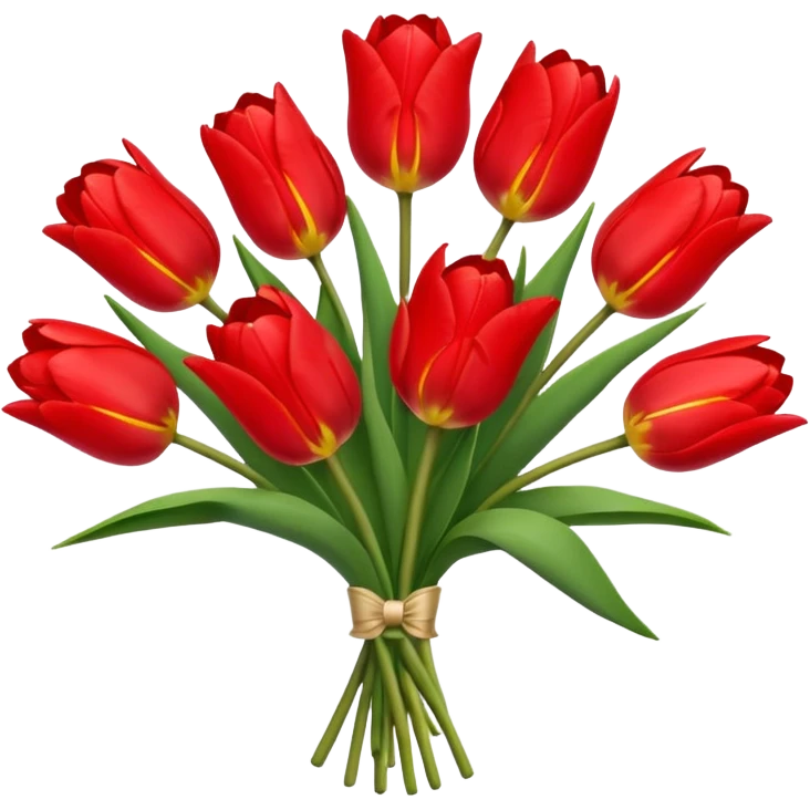 tulipanes emoji