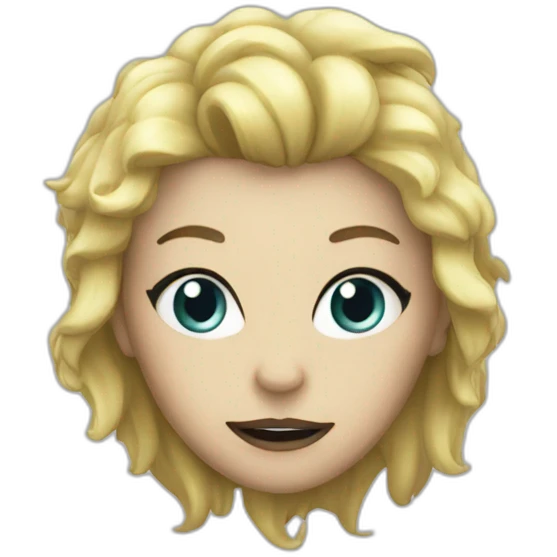 Monster blanche emoji