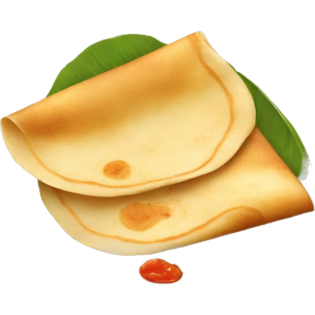 dosa south indian dish emoji
