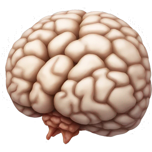chicken brain emoji