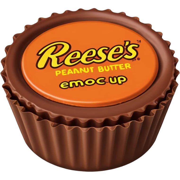 reese's peanut butter cup emoji