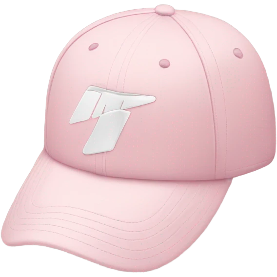 light pink Nike Cap emoji