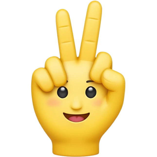 Emoji holding up middle finger emoji