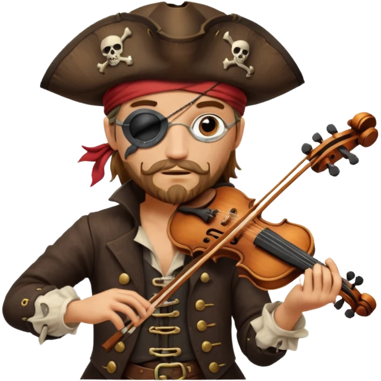 pirate iolinist emoji