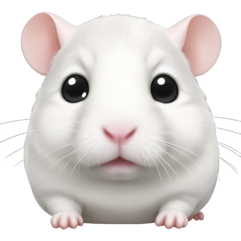 fat white dwarf hamster emoji