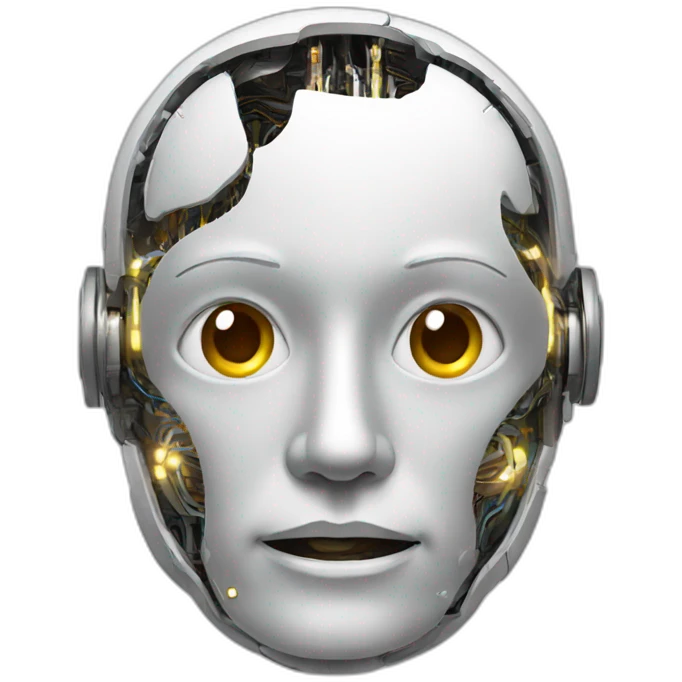 Artificial intelligence logo emoji