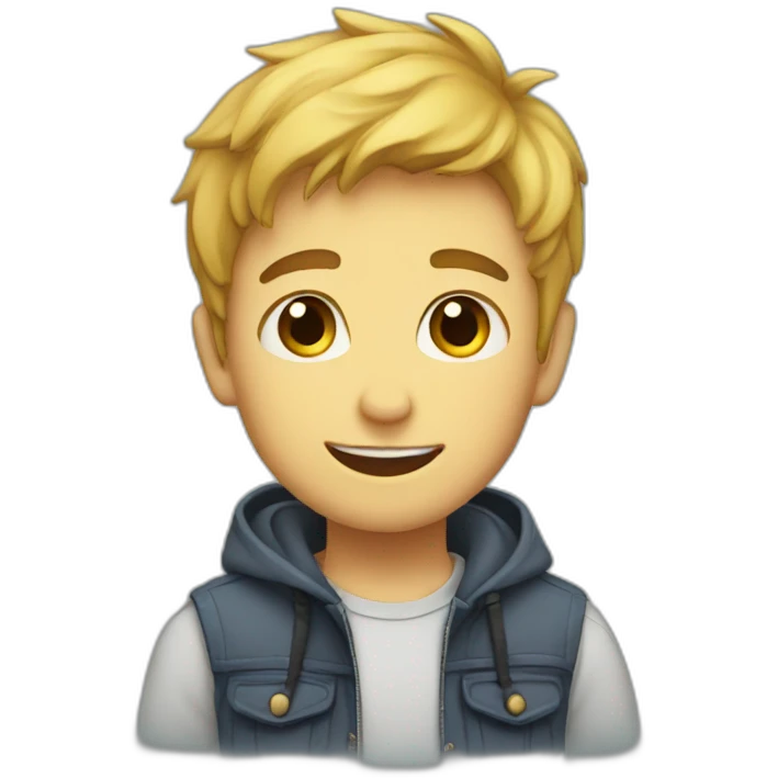 Cute boy emoji