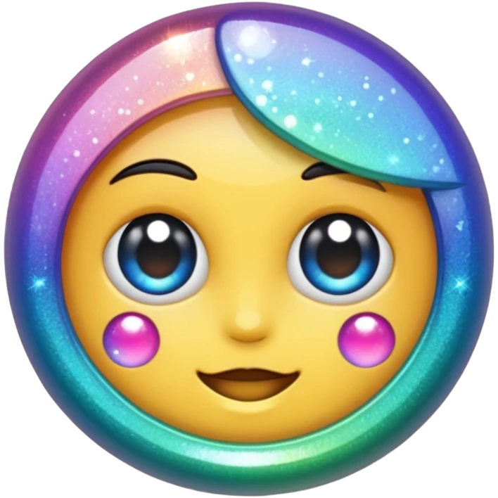 glitter pink Douyin emoji