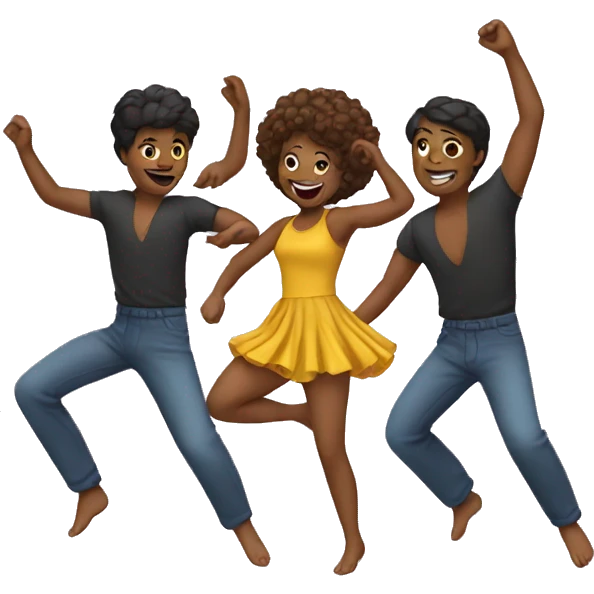 dancing people  emoji