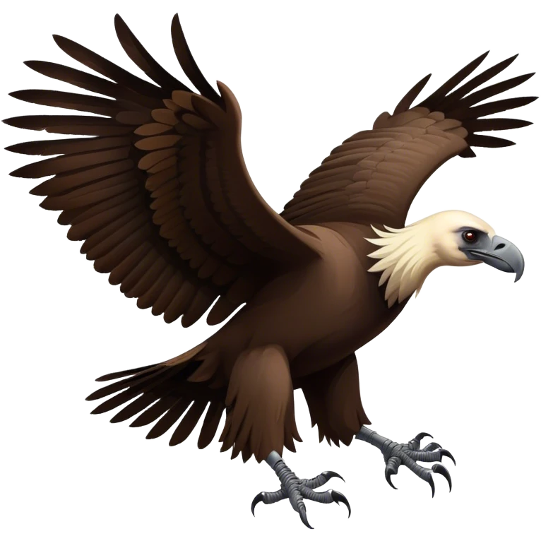 Vulture WINGS WIDE OPEN emoji