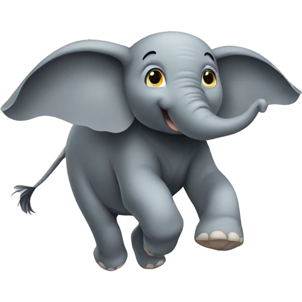 flying elephant emoji