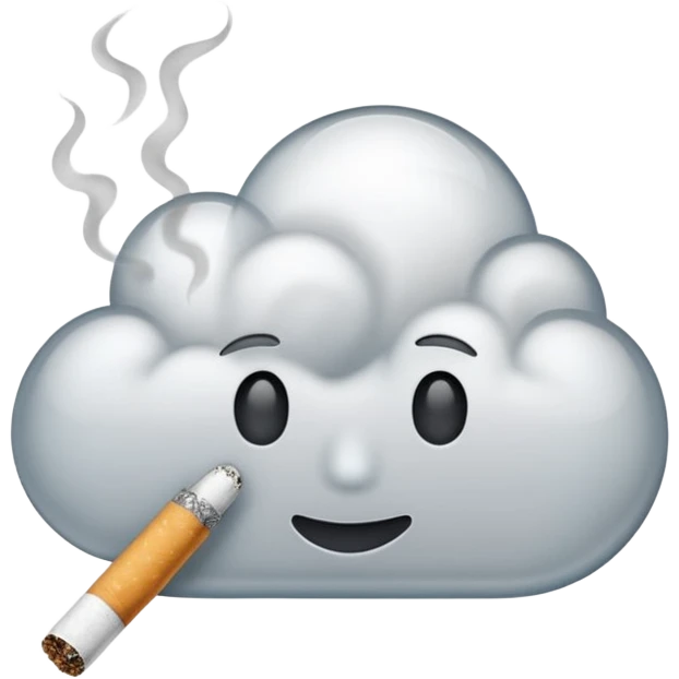 Cigarette Smoke Curl emoji