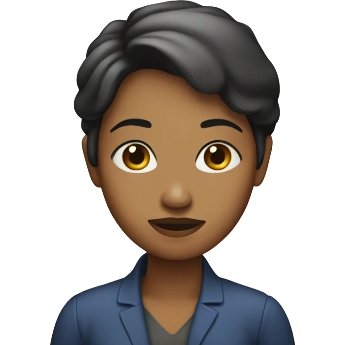 Vinkig femme emoji