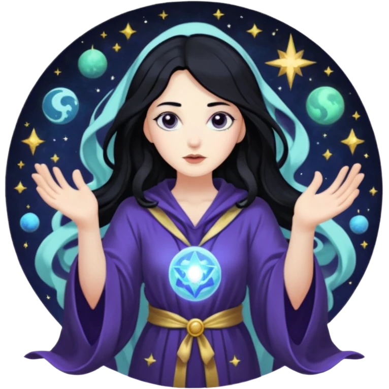 Cosmic witch emoji