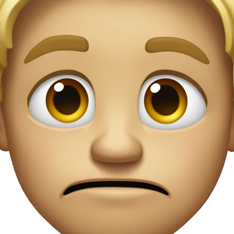 Stank face emoji