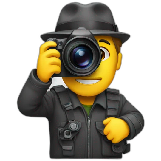 photographer emoji