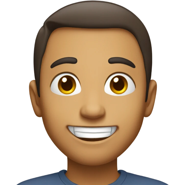 Happy happy face emoji