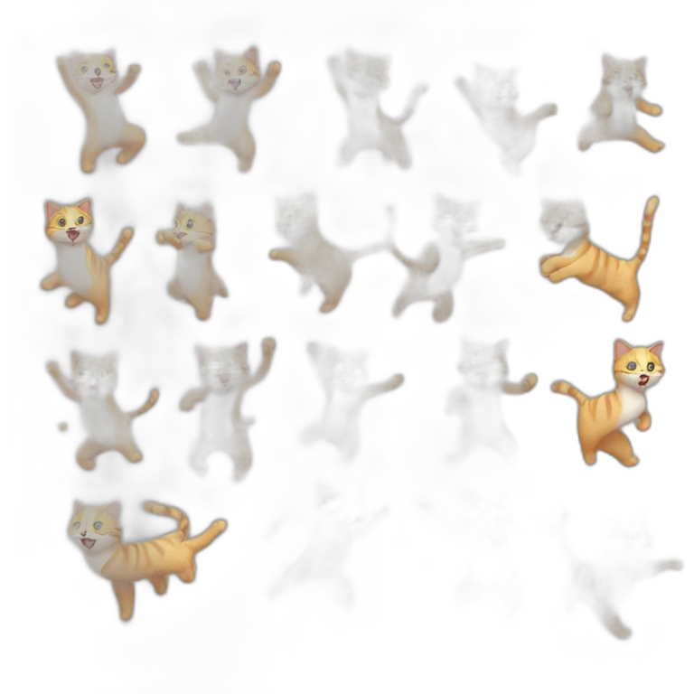 cat dance emoji