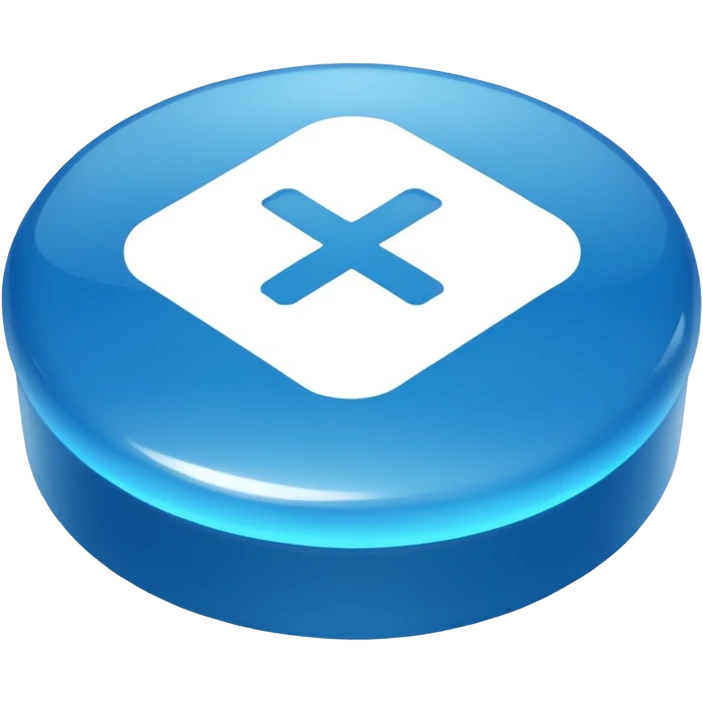 Blue roblox verified button emoji