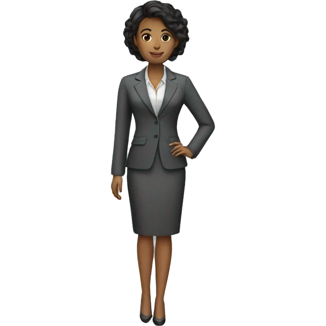 business woman outfit emoji