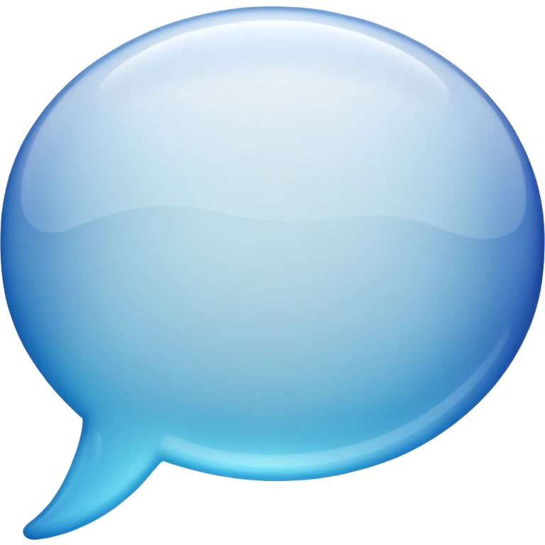 classic message bubble emoji