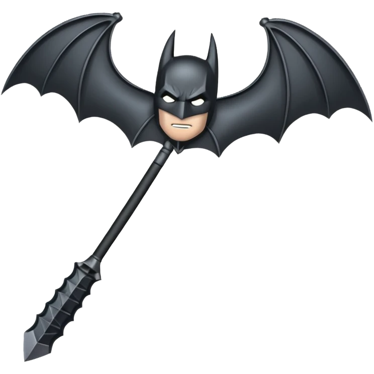 Bat man weapon emoji