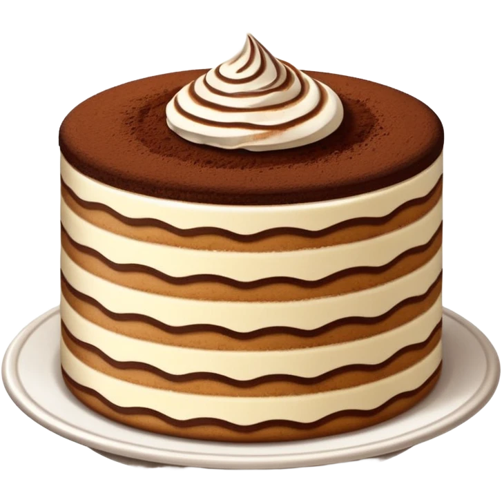 Tiramisu emoji