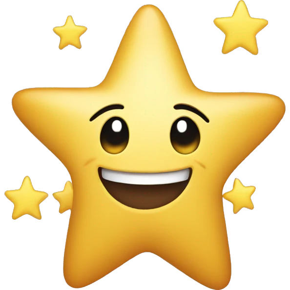 happy star emoji