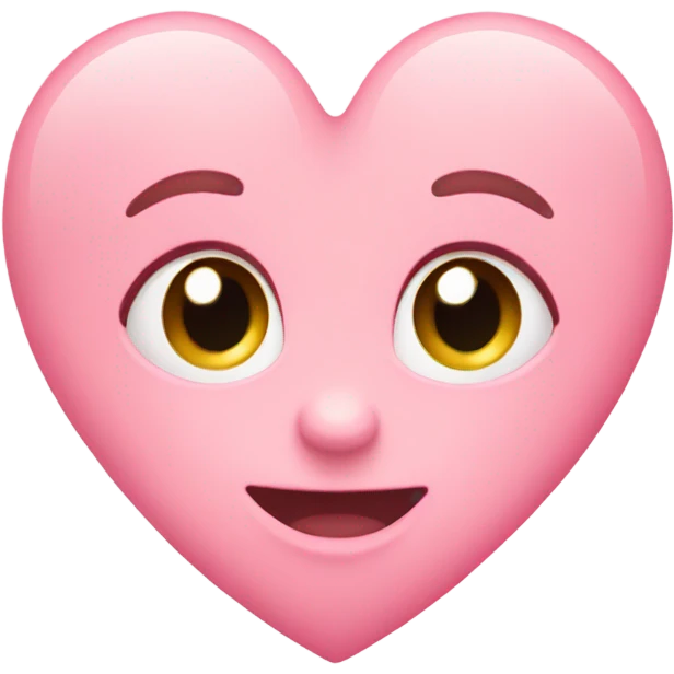 baby pink heart emoji