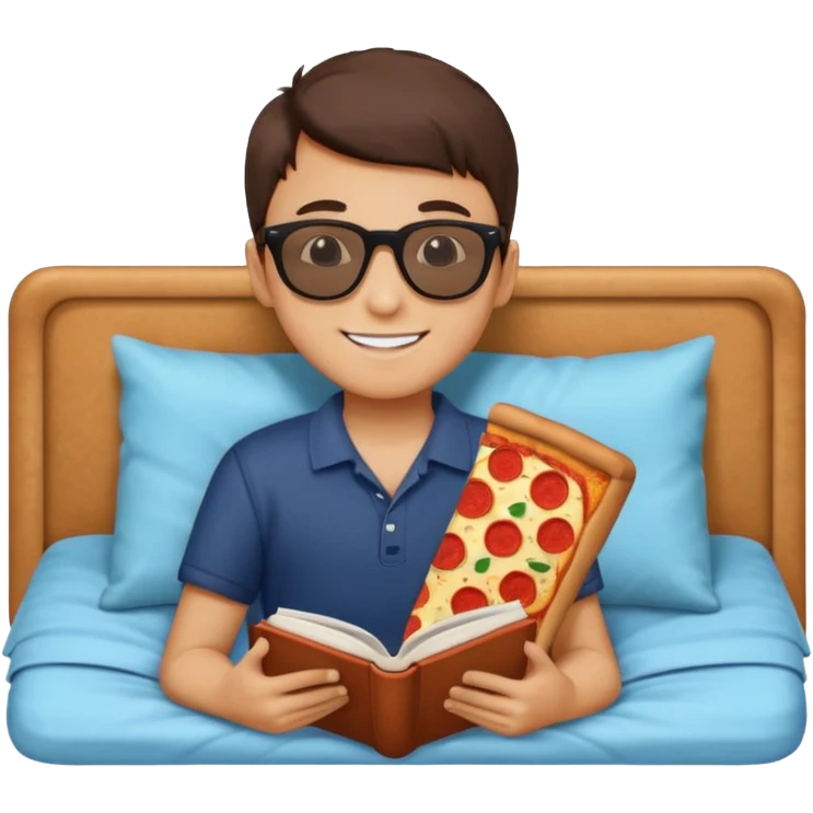 Create a 5 Emojis of my day and write a sentence about it... I am A BOY... emoji