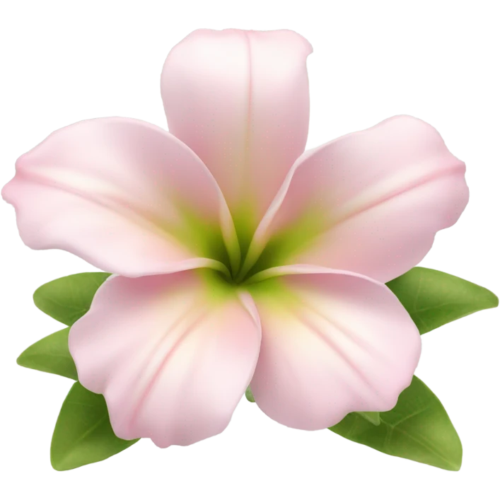 Light pink tropical flower emoji