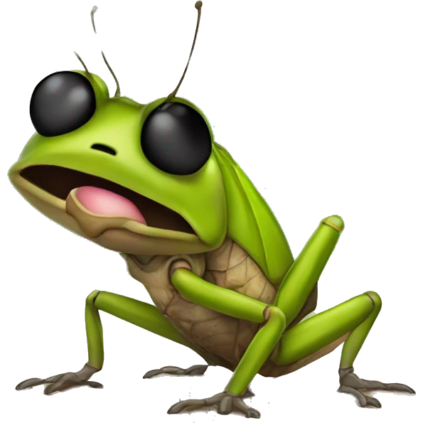 Cricket Coqui - coqui grillo - Puerto Rican Caribbean  emoji