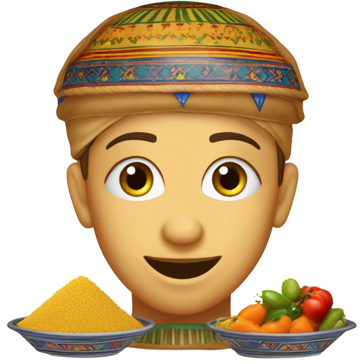 Repas marocain emoji