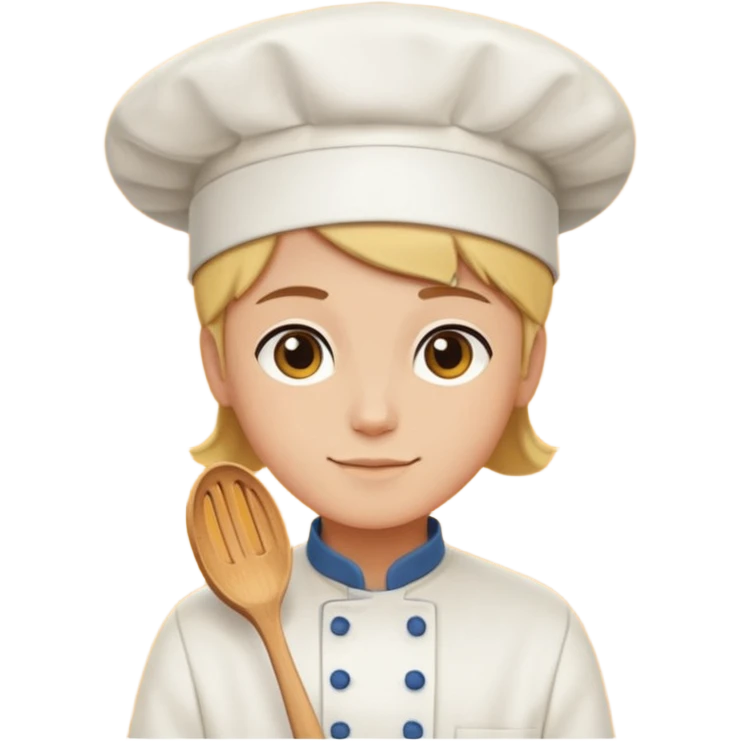 Baking community humanless avatar in clean emoji-style illustration. Pie, cookie, and muffin warm golden tones, simple shapes, flat design, high contrast, cozy and friendly. emoji