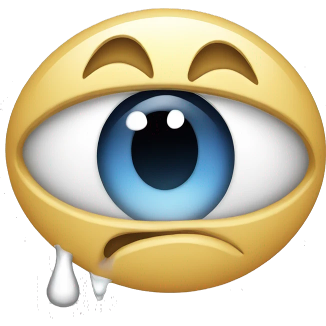 Crying musli emoji