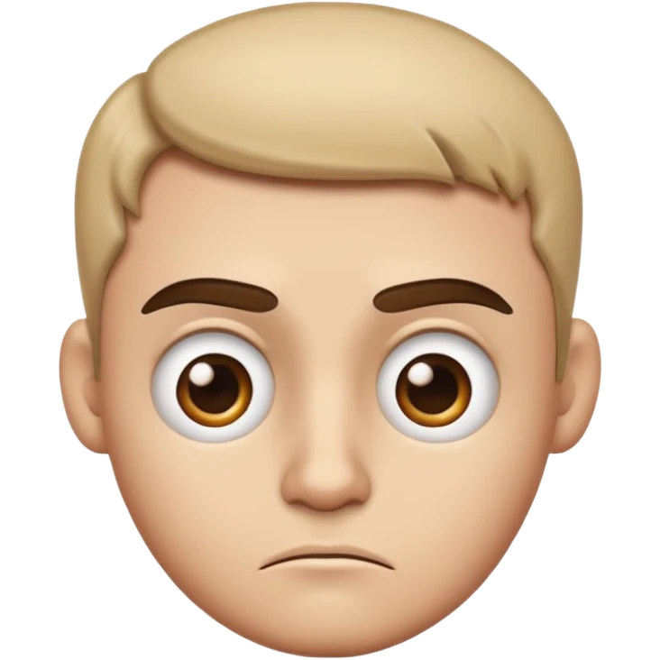 puzzled or confused face emoji with raised eyebrow emoji