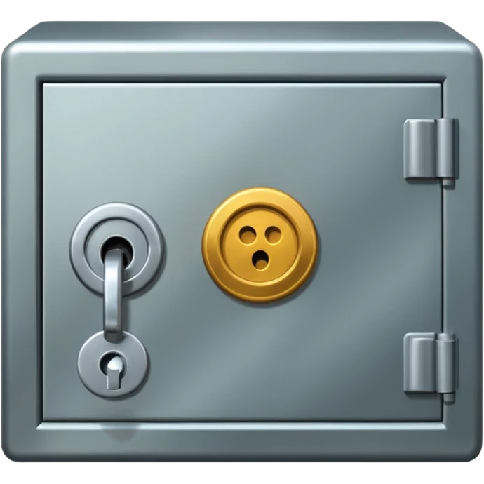 safe deposit box in a bank emoji