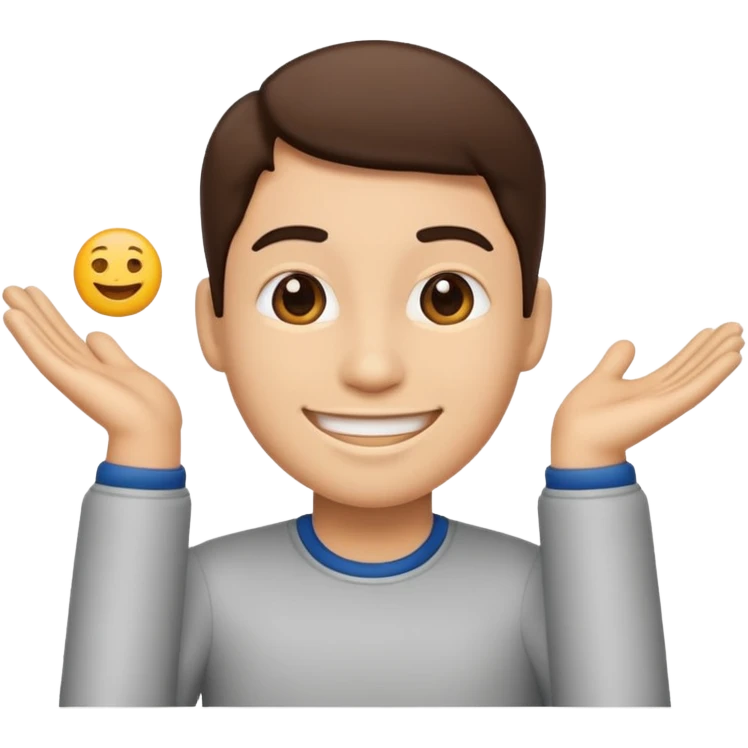create a person emoji of Barcushake is the superpower name The mover & shaker who stays organised emoji