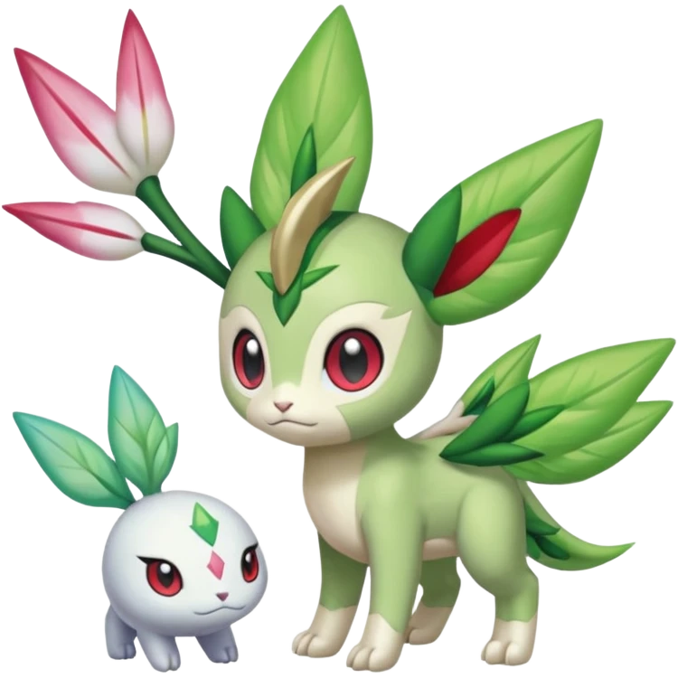 Meloetta-Shaymin-Celebi-Zekrom-Gatomon-Pteromon-hybrid emoji