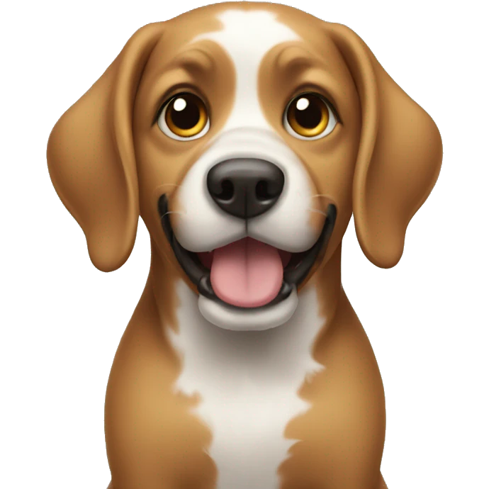 dog with iphone emoji
