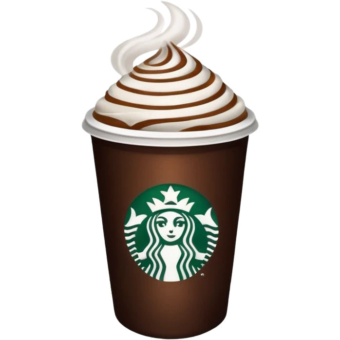 Starbucks'coffies emoji