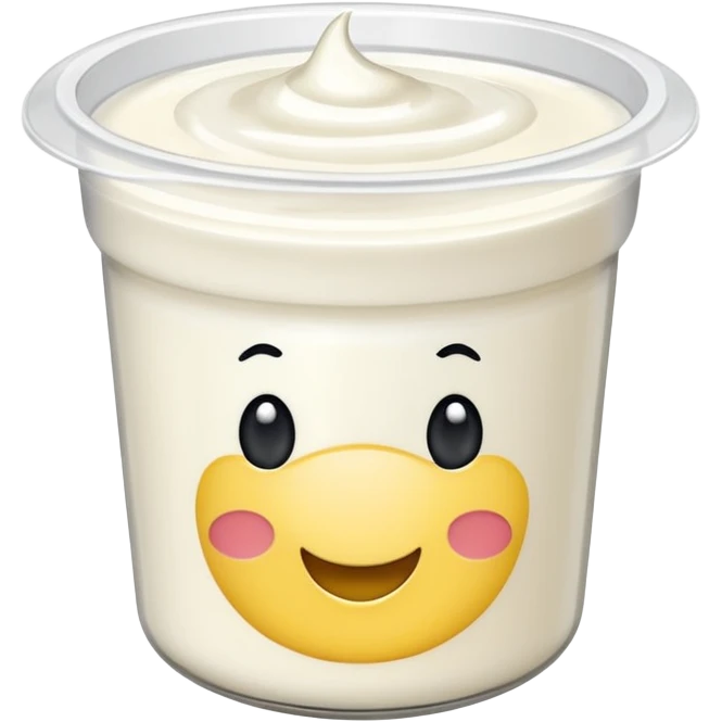 6oz yogurt emoji