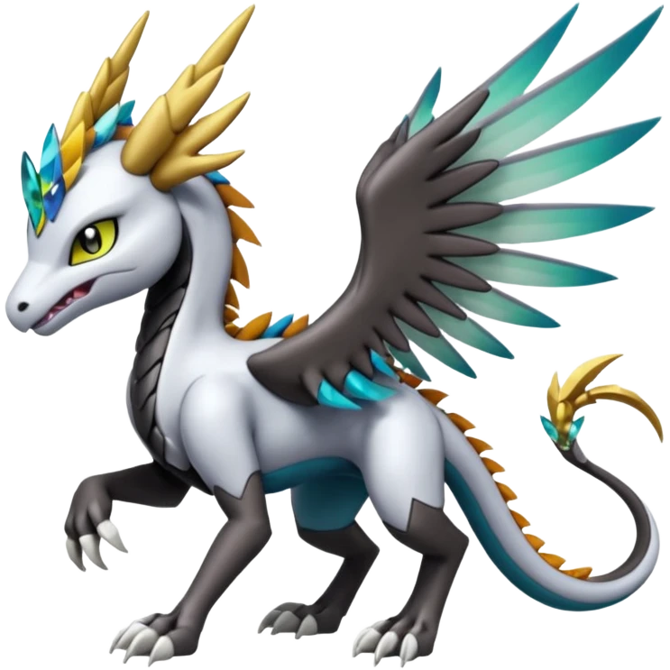 Meloetta-MLP-Wargreymon-Dutch-Angel-Dragon-Silvally-Kyurem-Trico-Pokémon-Digimon-Fakémon-fusion-hybrid-creature emoji