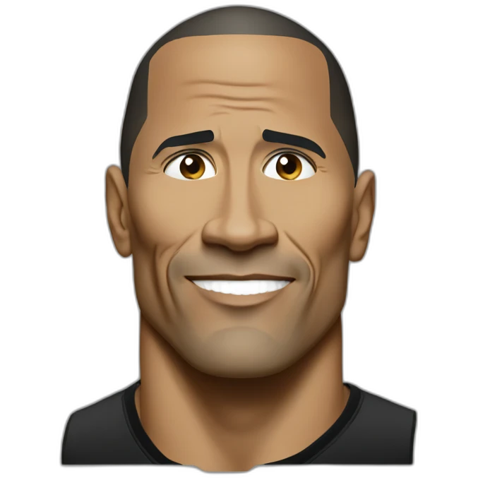 The Rock Obama emoji