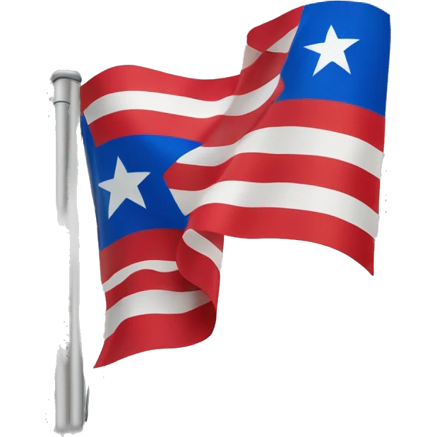 puerto rican independence party flag emoji