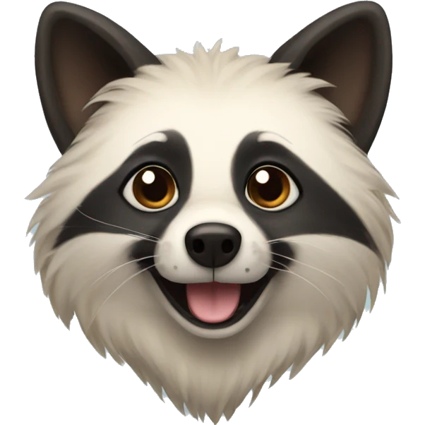 dog Raccoon dog emoji