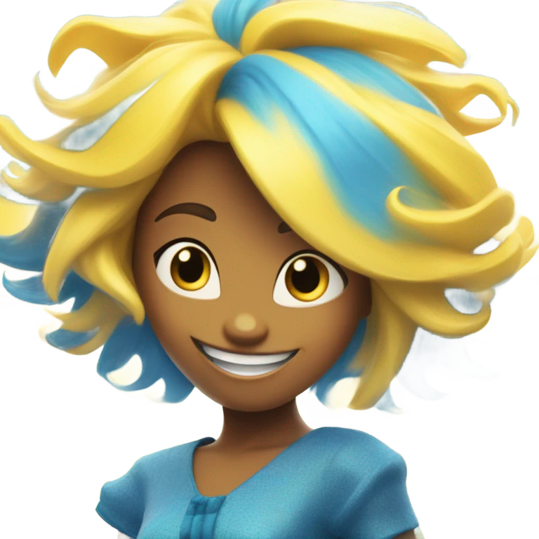 character of inside-out, joy emoji