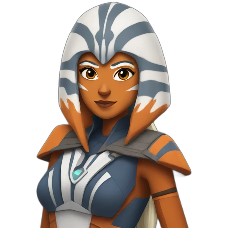 Ahsoka on a little pony emoji